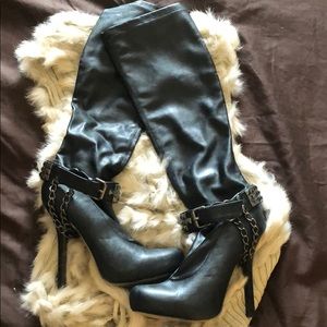Black bebe Boots